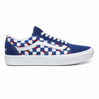 Férfi Vans x Autism Awareness ComfyCush Old Skool Tornacipő VA9856417 Kék